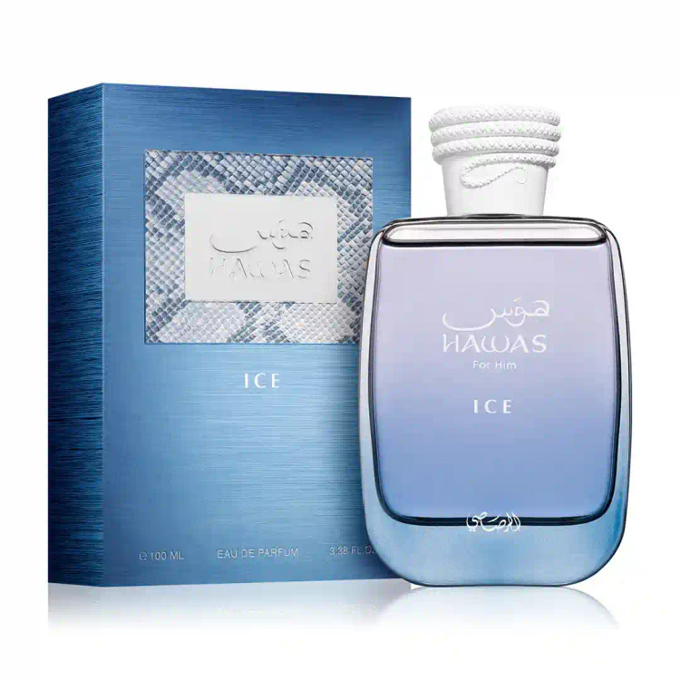 عطر ادکلن رصاصی هوس آیس Rasasi Hawas ice for Him حجم۱۰۰میل