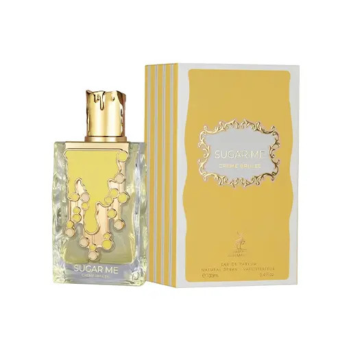 عطر شوگر می کرم بروله ۱۰۰ میلیلیتر ادو پرفیوم - زنانه و مردانه | عطر شیرین چوبی، زعفرانی، کهربایی و چوبهای باستانی از برن الحمبرا