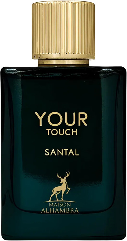 عطر یور تاچ سانتال از برند الحمبرا حجم ۱۰۰میل چوبی، تند، معطر، شیرین ماندگاری بالا برای آقایان و خانمها، 100 میلیلیتر