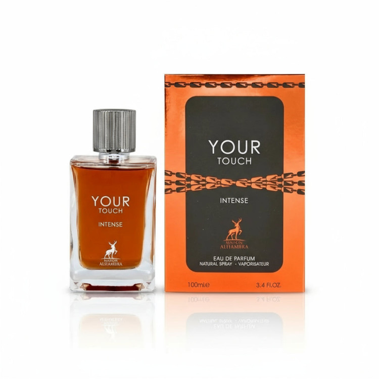 عطر ادکلن یور تاچ اینتنس الحمبرا استرانگر ویت یو اینتنسلی Stronger With You Intensely Alhambra Your Touch Intense حجم۱۰۰میل