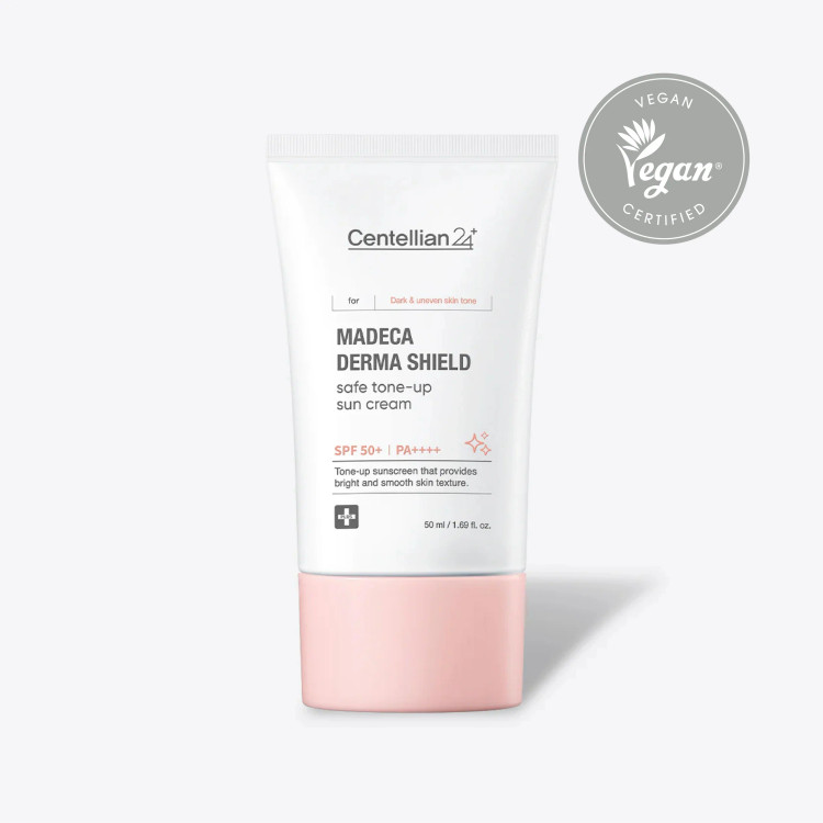 کرم ضد آفتاب تون آپ درما شیلد SPF50+ PA++++