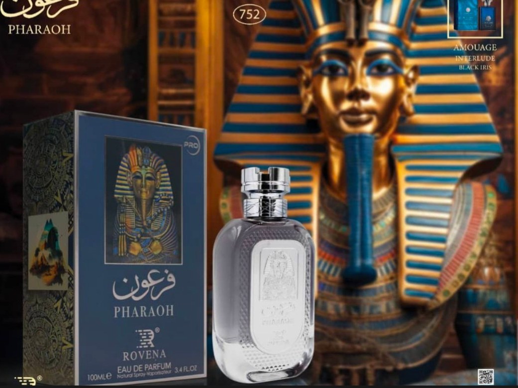 ادکلن فرعون آبی مشابه امواج اینترلود حجم۱۰۰میل روونا