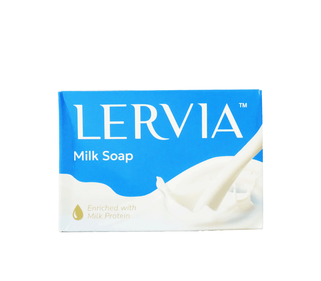 صابون شیر مرطوب‌کننده لرویا | Lervia Milk Soap Enriched with Milk Protein