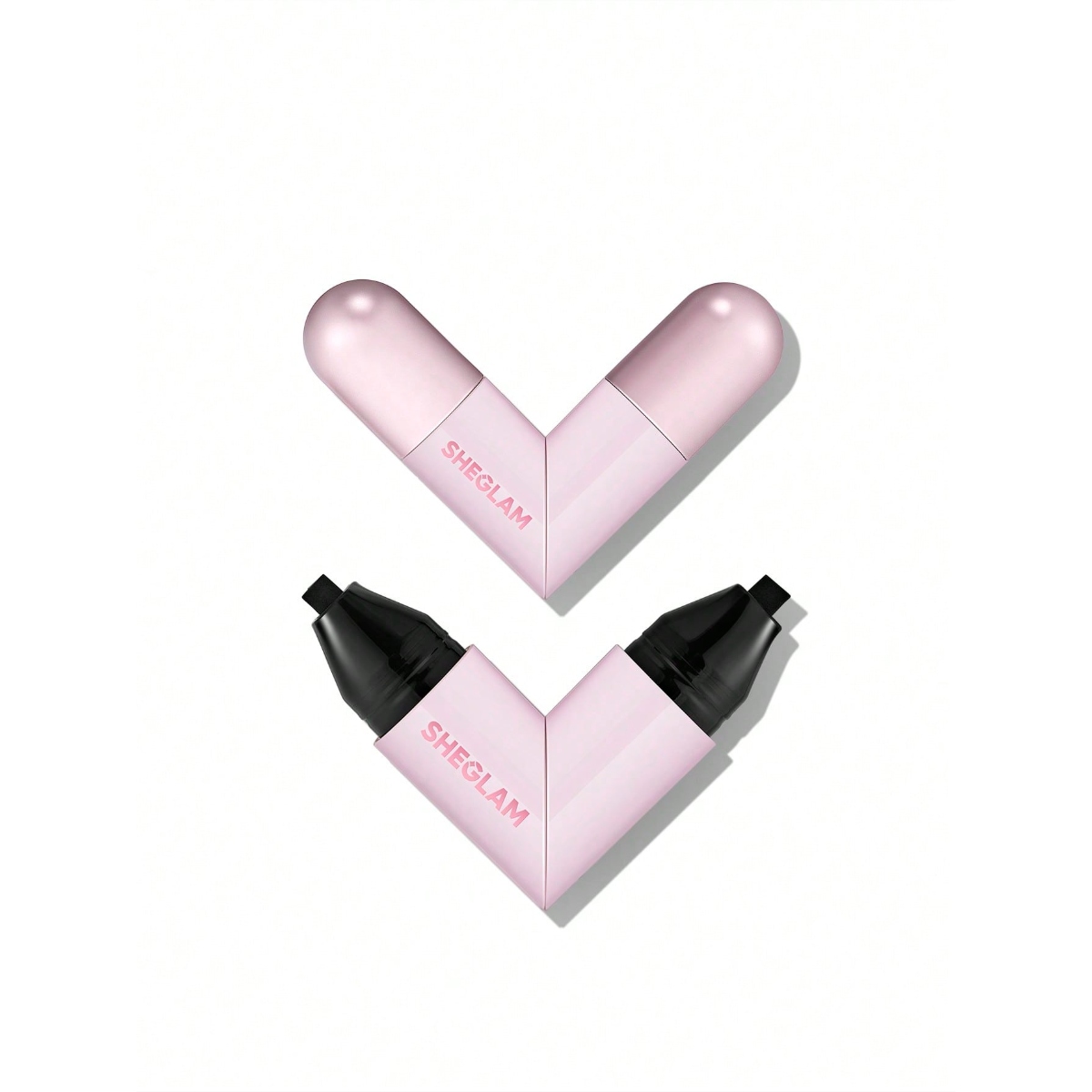 خط چشم دوطرفه استامپ دار شیگلم مدل Insta Wing Heart Stamp