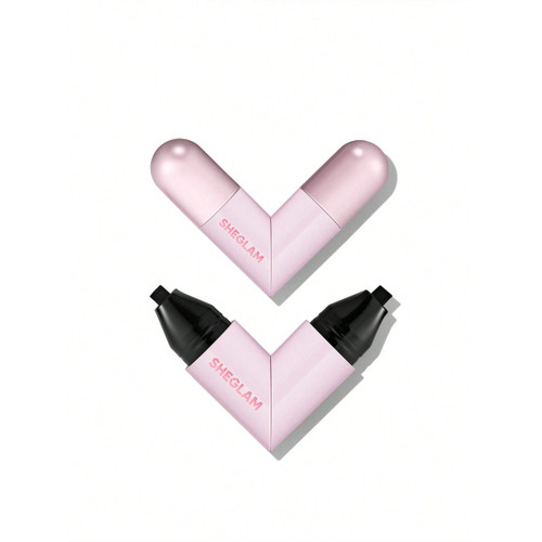 خط چشم دوطرفه استامپ دار شیگلم مدل Insta Wing Heart Stamp