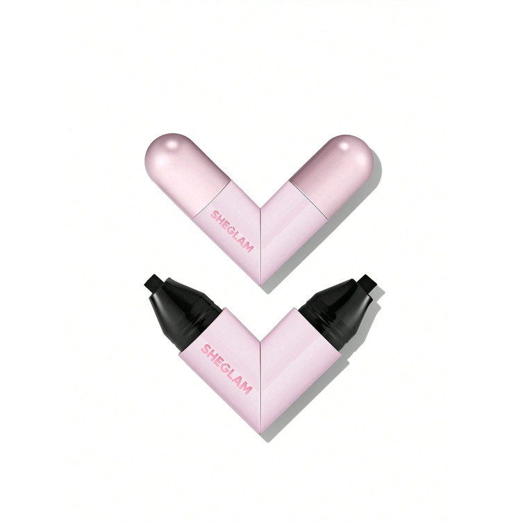 خط چشم دوطرفه استامپ دار شیگلم مدل Insta Wing Heart Stamp