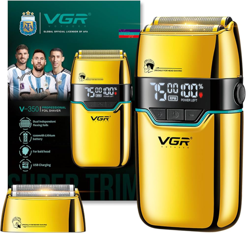 ماشین اصلاح صورت شارژی وی جی ار مدل V-350