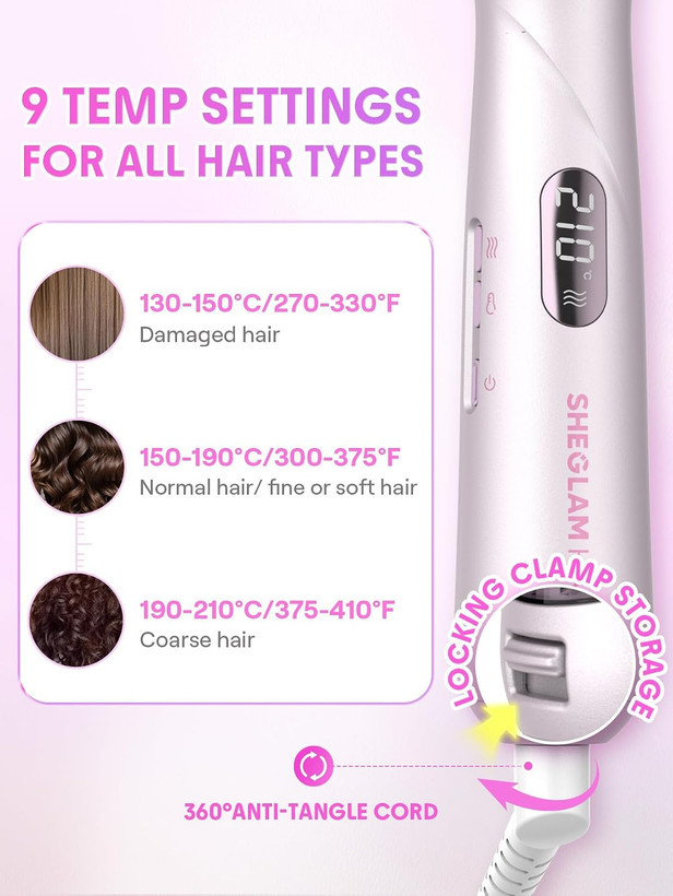 برس پیچ بخار نانو اصلی مدل Hydra Shot Steam Blowout Brush سایز 38 میلی متر