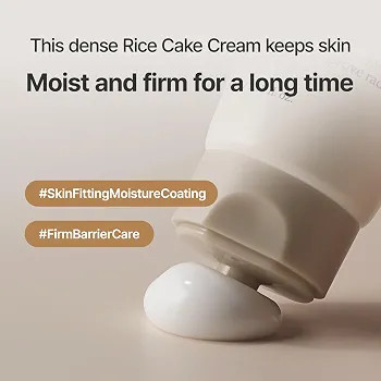 کرم برنج، مرطوب کننده صورت با آب برنج و سرامید، کرم لایه بردار سبک برای پوست خشک و مختلط