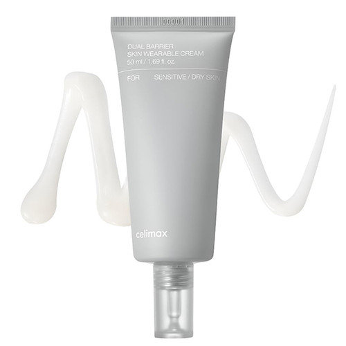 کرم مرطوب کننده و ترمیم کننده سلیمکس Celimax Dual Barrier Skin Wearable Cream 50Ml