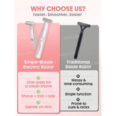 شیور برقی تک تیغه صورت و بدن شیگلم مدل Single-Blade Electric Razor