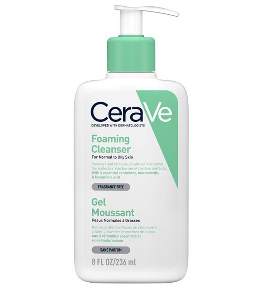 ژل شستشو پوست نرمال تا خشک سراوی Hydrating Cleanser)