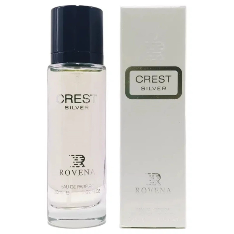 ادکلن روونا کرست سیلور رایحه کرید سیلور مانتین واتر 30میل Rovena Crest Silver