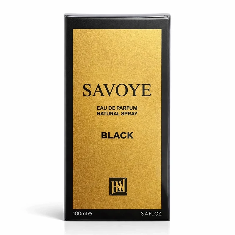 ادکلن مدل savoye black برند جانوین Johnwin حجم۱۰۰میل