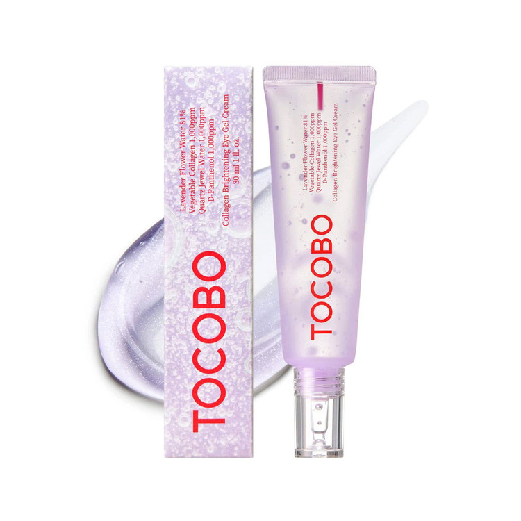 ژل کرم دور چشم روشن کننده و مرطوب کننده کلاژن مدل Collagen Brightening Eye Gel Cream