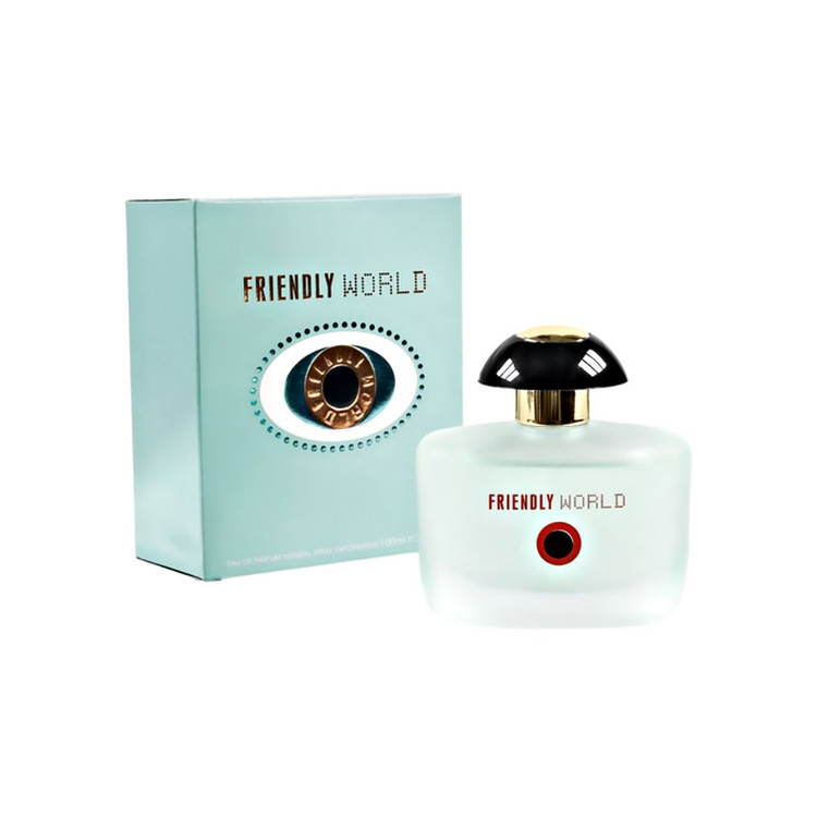 ادوپرفیوم زنانه فراگرنس ورد مدل Friendly World با رایحه شیرین حجم 100 میلیلیتر برند: فراگرنس ورد