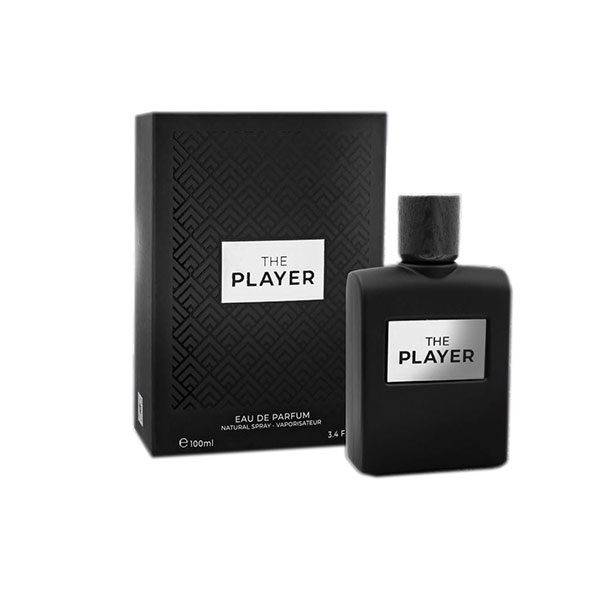 ادکلن مردانه فراگرنس ورد مدل د پلیر the player رایحه کرید اونتوس حجم 100میل