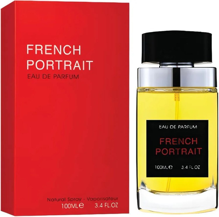 ادکلن زنانه فرنچ پورتریت فراگرنس ورد Fragrance World French Portraitحجم۱۰۰میل