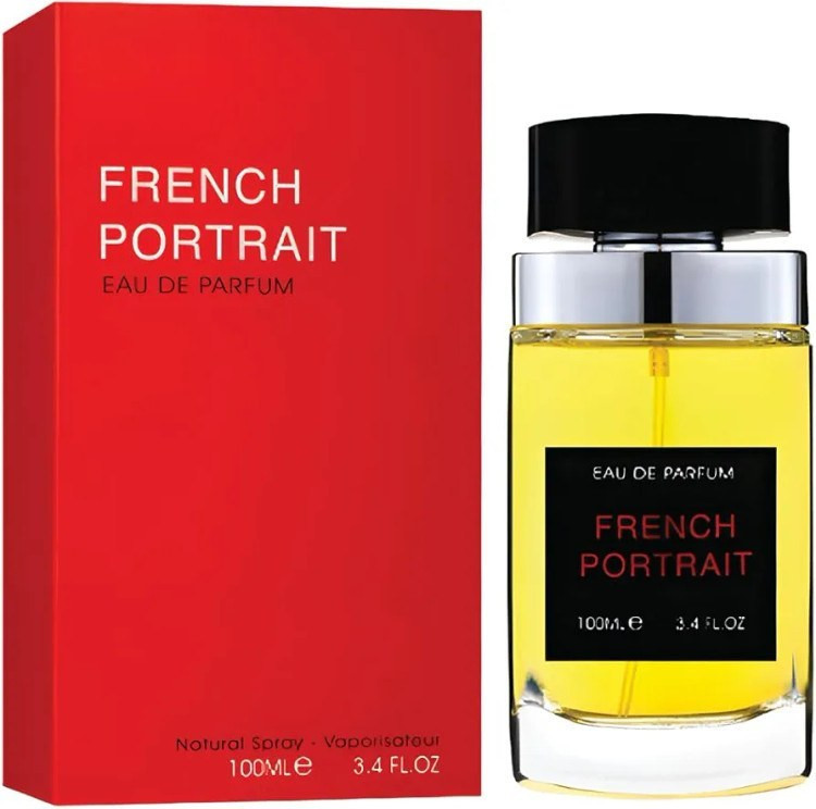 ادکلن زنانه فرنچ پورتریت فراگرنس ورد Fragrance World French Portraitحجم۱۰۰میل
