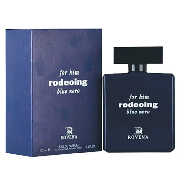 ادکلن روونا رودینگ بلو نرو حجم ۱۰۰میلROVENA rodeoing blue nero