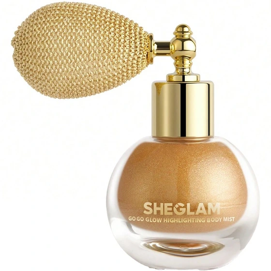 هایلایتر پمپی شاین اصلی مدل Go Go Glow طلایی