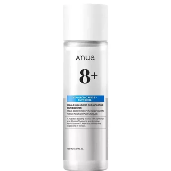اسنس آبرسان آنوا اصل ۱۵۰ میل | Anua 8 Hyaluronic Acid Liposome Skin Booster | بوستر هیالورونیک اسید ۸ آنوا