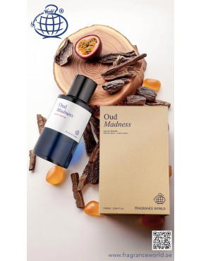 ادکلن عود ماراکجا فراگرنس ورد Fragrance World Oud Maracujaحجم۶۰میل