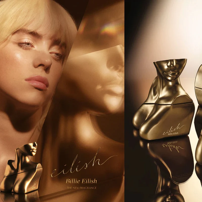 ادکلن ایلیش طلایی بیلی ایلیش 100 میل | Billie Eilish Eilish